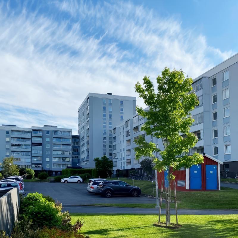 HSB Brf Kronan, Jönköping. Proline Group har renoverat rören 215 lägenheter.