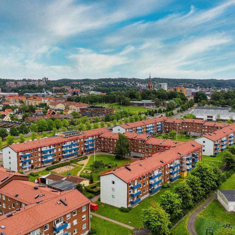 Lerbrännargatan 1, 3 och 5, Mölndal.