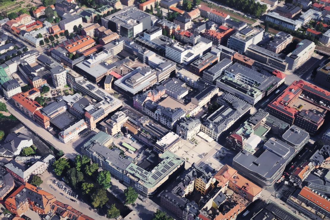 Uppsala centrum. Relining istället för stambyte.