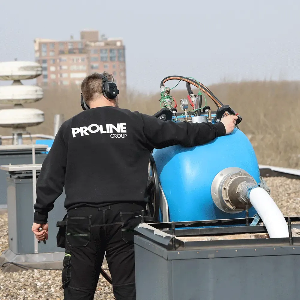 inspectie leidingstelsel voorkoustechniek Proline.