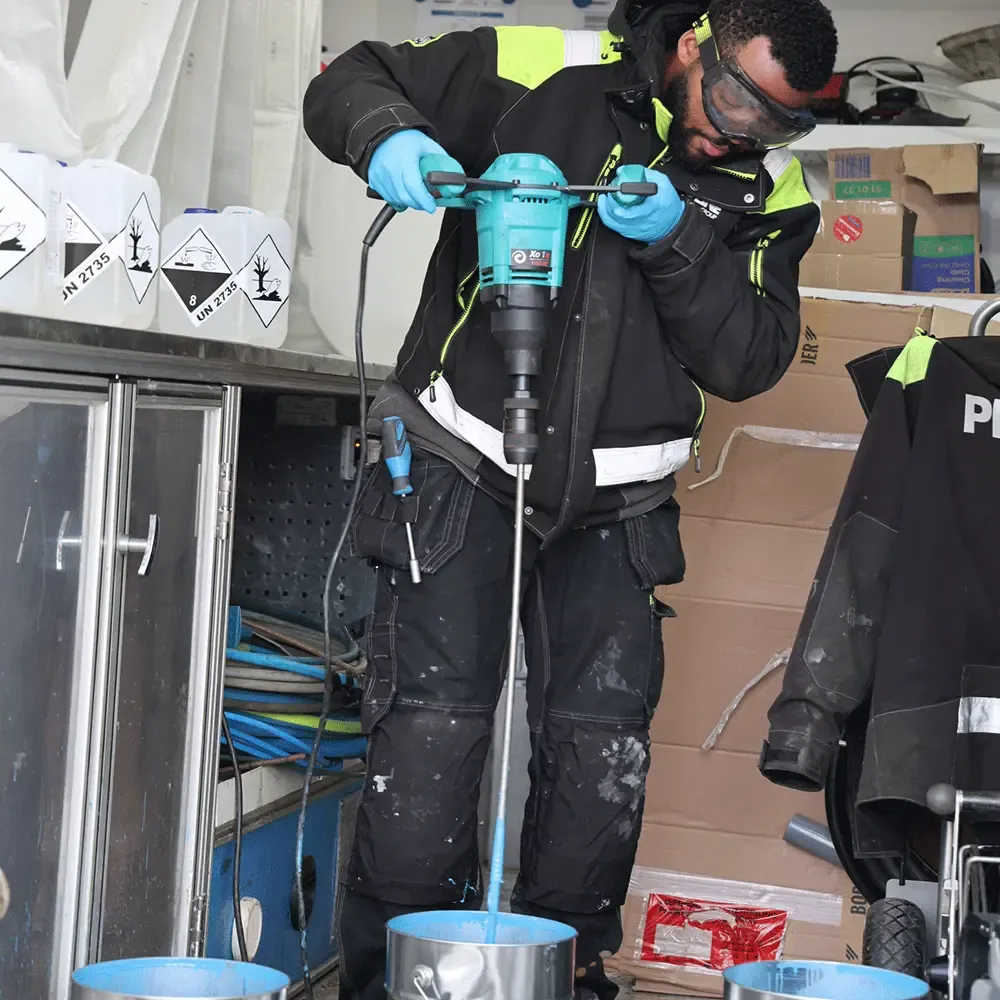 Spraytechniek leiding proline.